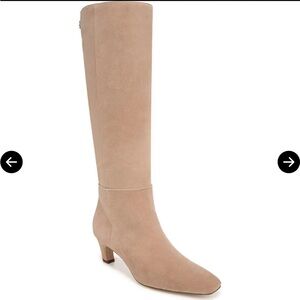 Sam Edelman Tan Suede Heeled Boots